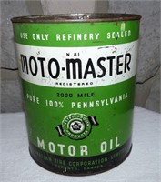 Moto-Master Motor Oil 1 Imp. Gal Can
