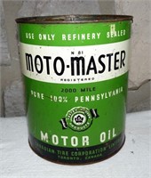 Moto-Master Motor Oil 1 Imp. Gal Can