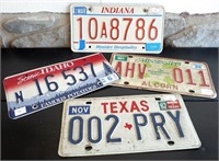 Indiana, Idaho, Mississippi & Texas License