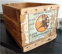 Honker Brand Cranberry Crate