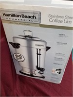 Commercial 60 cup coffee Urn Stainless Steel