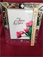 Two Lips Picture Frame