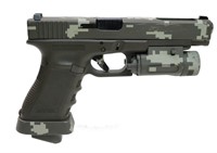 Glock 34 9x19 Pistol w/M3 Tactical Illuminator