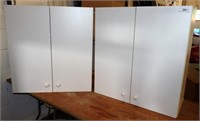 2 Upper Cupboards /  Cabinets