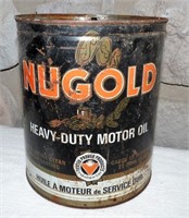 NuGold Motor Oil 1 IMP. GAL. Can