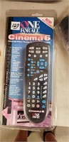 Brand New Cinema 6 universal home remote