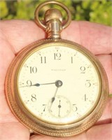 Waltham Pocket Watch | 17 Jewel, 18 Size Gold