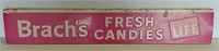 SST Embossed Brach's Fresh Candies sign