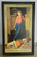 Coors Beer lighted sign