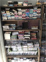 Middle 5 Shelf Book / Cd / Dvd Case
