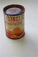 Vintage 1LB Shell Grease Can