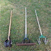 3 outils de jardinage