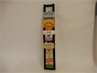 MAP HOLDER WITH CANADIAN  FUEL COMPANY ROAD MAPS