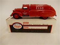 ERTL ESSO 1939 AIRFLOW TANKER BANK REPLICA / BOX