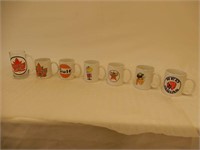 LOT OF 7 OIL COMPANY DRINKING CUPS