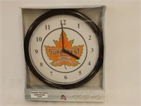 COSMO SUPERTEST SPECIALTY WALL CLOCK / BOX - NEW