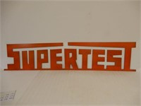 SUPERTEST METAL CUTOUT LETTER SIGN