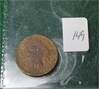 1869 INDIAN CENT