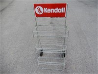 KENDALL 2 WHEELED D/S OIL CAN RACK