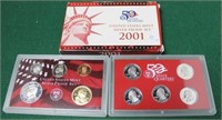 2001 SILVER PROOF SET