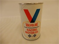 VALVOLINE RACING OIL IMP. QT. FIBRE CAN