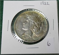 1922 PEACE DOLLAR