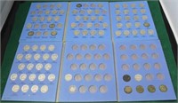 2 PARTIAL BOOKS - JEFFERSON NICKELS