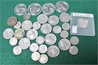 6 DOLLARS - ASSORTED COINS