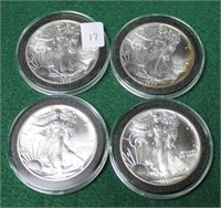 1989 SILVER EAGLE 4 TIMES THE BID