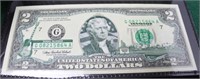 2 DOLLAR BILL UNCIRCULATED 2003A