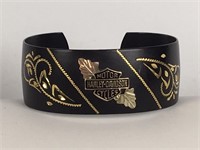 Harley Davidson Black Hills Gold Cuff Bracelet