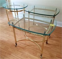 GLASS TOP TABLE, X3