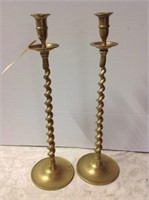 PAIR OF CANDLE STICKS
