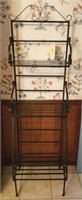 WROUGHT IRON BAKER'S RACK