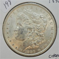 1890 MORGAN DOLLAR CHOICE BU