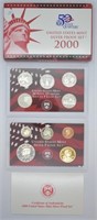 2000 SILVER PROOF SET