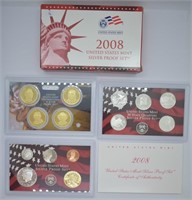 2008 SILVER PROOF SET