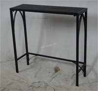 Modern Metal Entry Table / Plant Stand