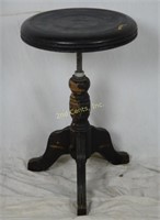Cha & Parker Co. Antique Adjustable Stool