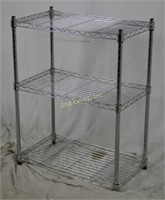 Small Steel 3 Tier Wire Shelf
