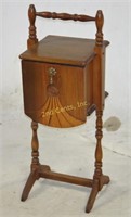 Ornate Small Antique Tobacco Box / Pipe Stand