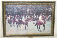 Framed Jockey Print