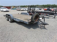 76" x 16' 2 Axle Car Trailer