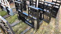 60" Skid Pro Skidloader Pallet Forks Sn-060748