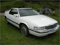 1993 Cadillac Eldorado White-North  Star V8