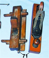 Pair of wooden planes
