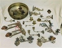 Selection of Wall Candle Sconce Hardware.