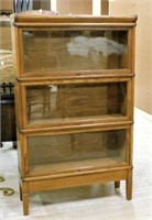 Oak Barrister Stacking Bookcase.