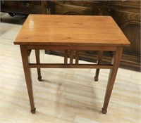 Arts and Crafts Walnut Occasional Table.