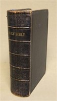 Leather Bound Holy Bible.